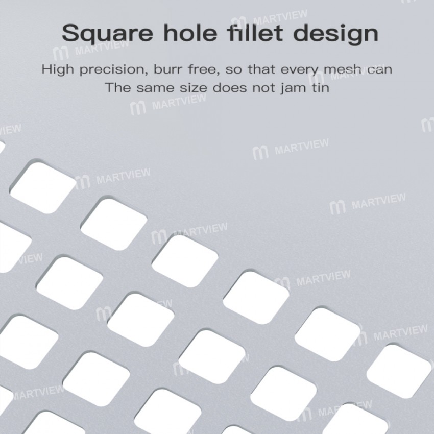 MaAnt Spider Web Stencil Net Square Chamfer Screen Charger Face IC Infrared Original Color Camera In