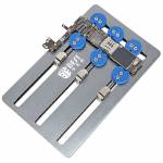 BST-001N / 001P Aluminum Alloy Double Bottom Plate Fixture for Motherboard PCB IC Chip