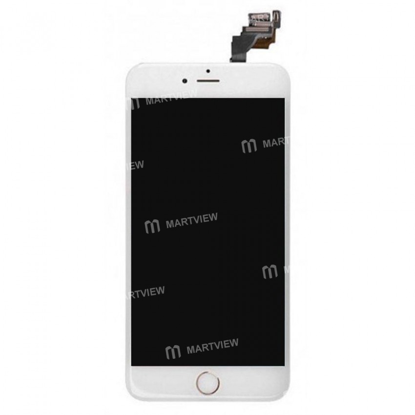 Replacement LCD display touch screen for iPhone 6s plus with spareparts home button earphone camera