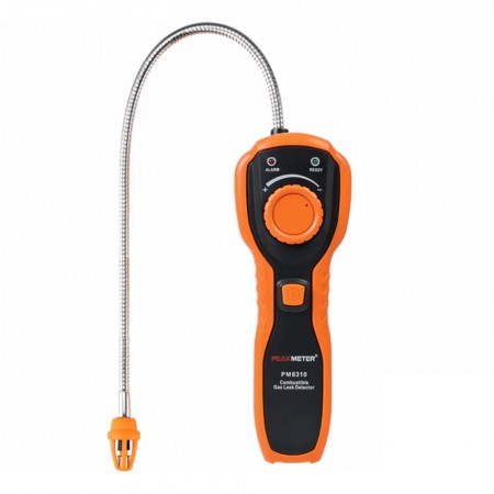 PEAKMETER PM6310 Portable Multi-function Professional Methane and other Combustible Gas Detector 10%~40% Sound Light Alarm Adjustable Sensitivity