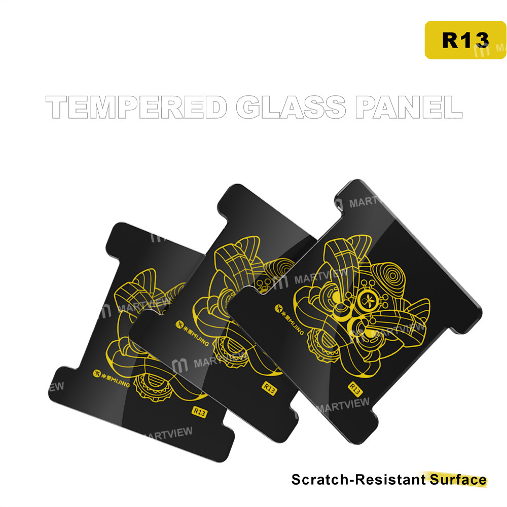 mijing r13-heat-insulating-tempered-glass-ic-chips-degluing-clamp-universal-for-small-and-large-ics-