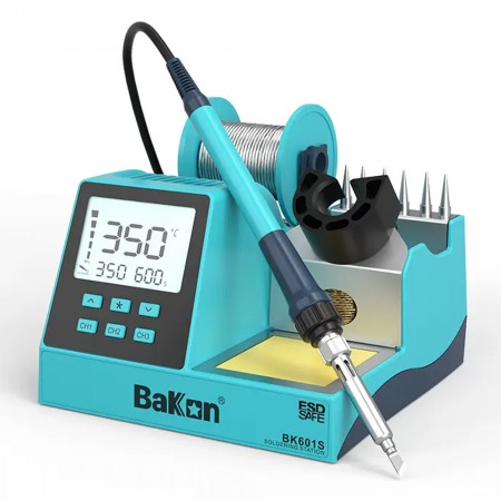 Bakon BK601S 90W All-in-One Adjustable Temperature Soldering Station with Digital Display