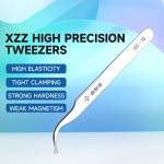xzz ss-15-weak-magnetic-stainless-steel-super-hard-special-curve-tip-tweezers-2