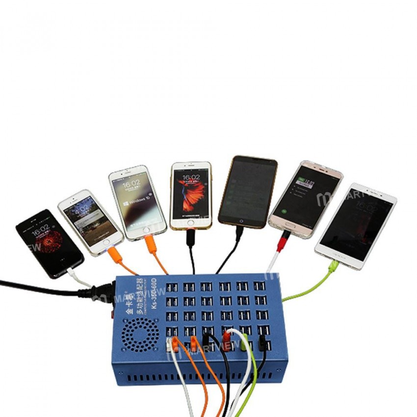 Multiport USB Charging Station for Mobile Phone Tablet Camera MP4 Charger 200W 5V 40A - 40 Port
