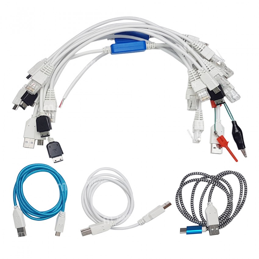 NCK Pro Gold Color Box + Fullset 16pcs Cable - Without Card