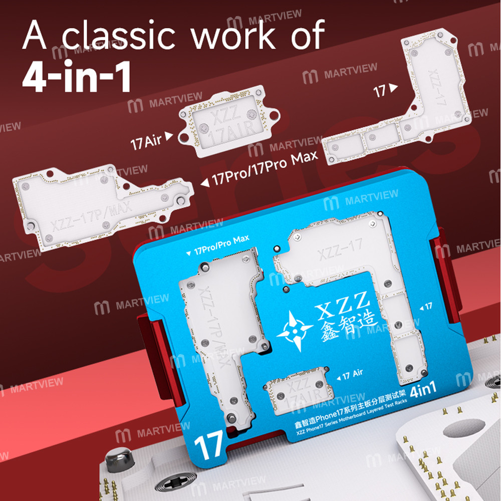 xzz ip17-series-4-in-1-motherboard-layered-test-stand-for-iphone-17-17-air-17-pro-17pro-max-7