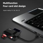 Lenovo D302/D303 Multifunction 4-in-1 USB 3.0 5Gbps Card Reader Support SD/TF/CF/MS Card