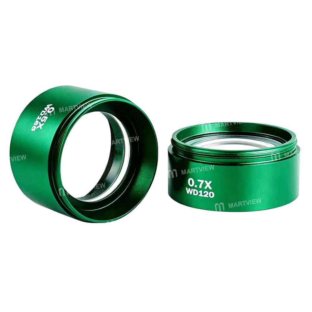 mryang 05x-wd165-07x-wd120-objective-lens-for-binocular-trinocular-stereo-microscopes-1