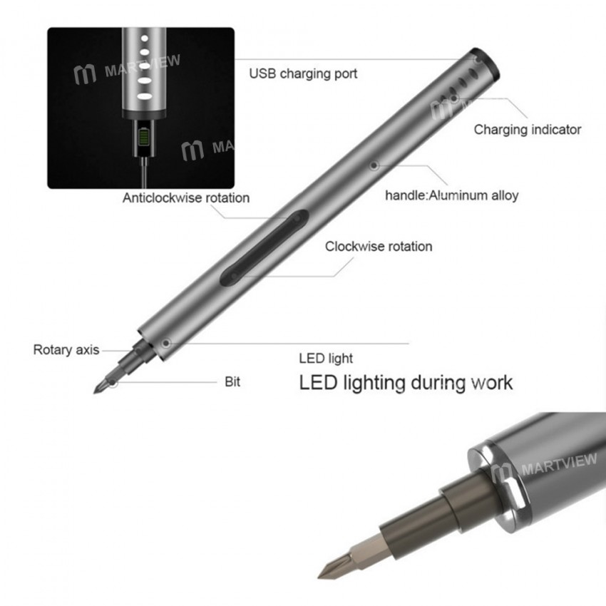 BEST BST-9911A Precision Electric Screwdriver Set for Mobile phone Laptop Computer Glasses Earphone