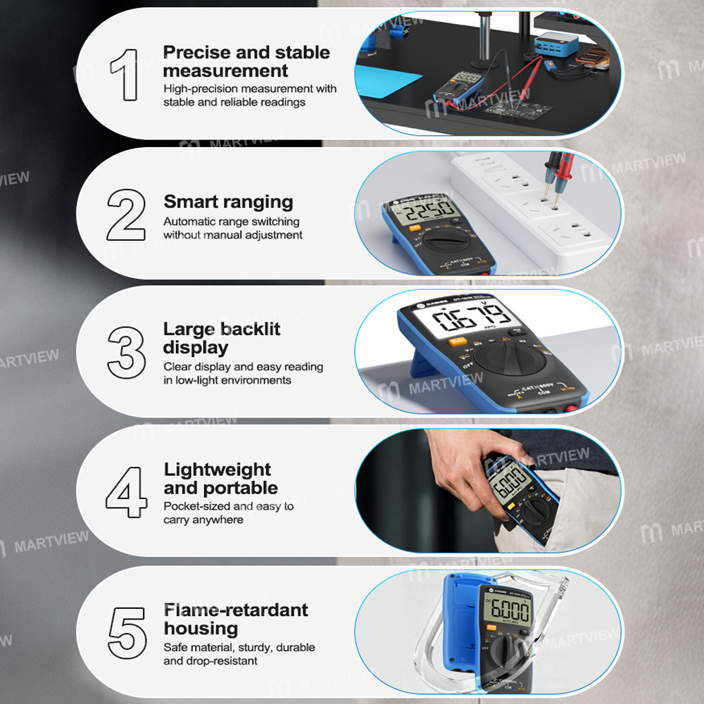 sunshine dt-101n-pocket-style-auto-range-smart-precision-multimeter-7