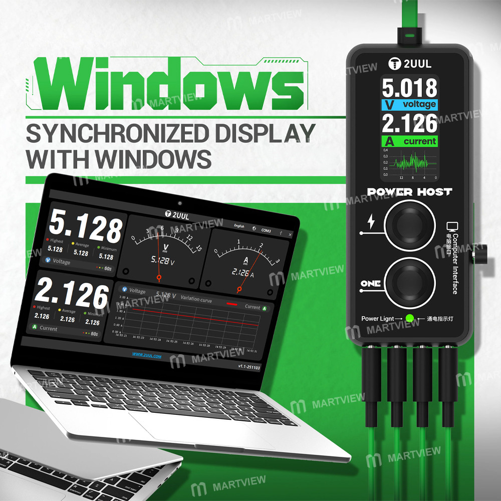 2uul pw15-power-host-ampere-voltage-meter-phone-repair-power-box-with-digital-display-4