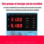 Sunshine P-3005A 30V 5A Digital Programmable Adjustable DC Power Supply