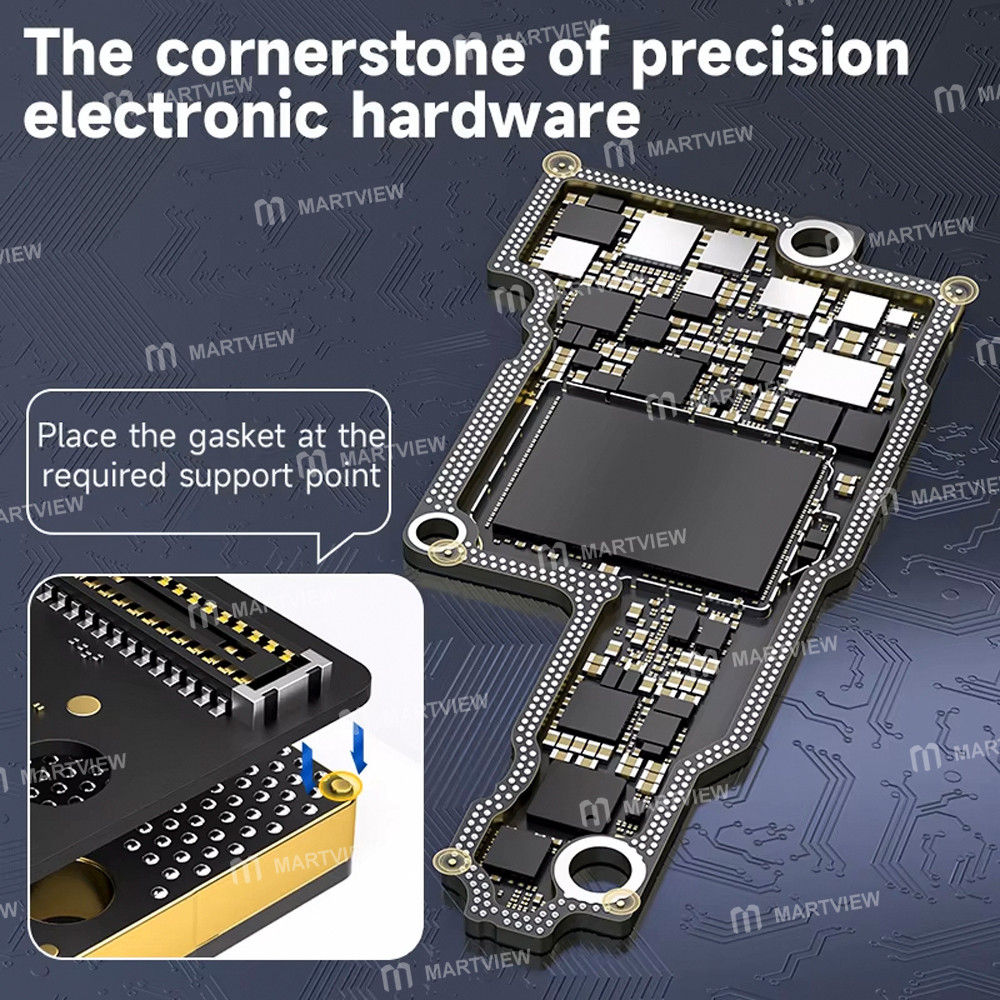 xzz explosion-proof-gasket-for-mid-layer-bonding-in-apple-android-phone-motherboard-repair-9