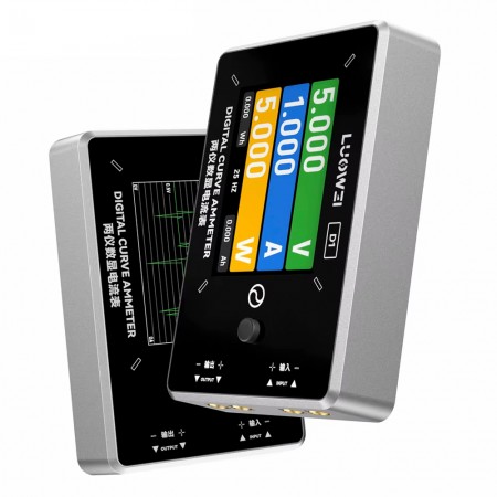 Luowei LW-D1 Isolated Power Supply Design Digital Curve Ammeter for Mobile Phone Repair