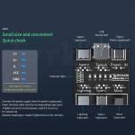 Mechanic DT3 USB Data Cable On-Off Detection Test Board for Lightning Micro Type-C Port Cable Data C