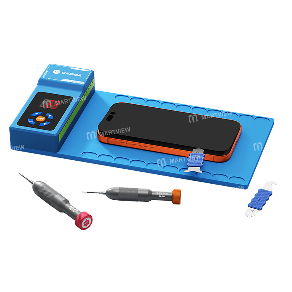 sunshine ls3-mini-v20-105-inch-lcd-screen-remover-heating-separator-pad-with-green-dust-detection-3