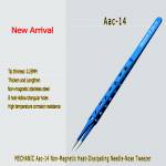 Mechanic Aac-14 Non-magnetic High Hardness 8 Hollows Heat-dissipating Stainless Steel Precise Tweeze
