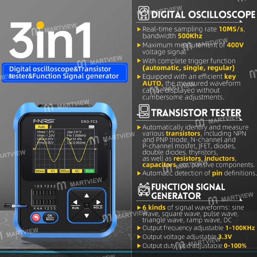 fnirsi dso-tc3-portable-3-in-1-digital-oscilloscope-transistor-tester--signal-generator-7