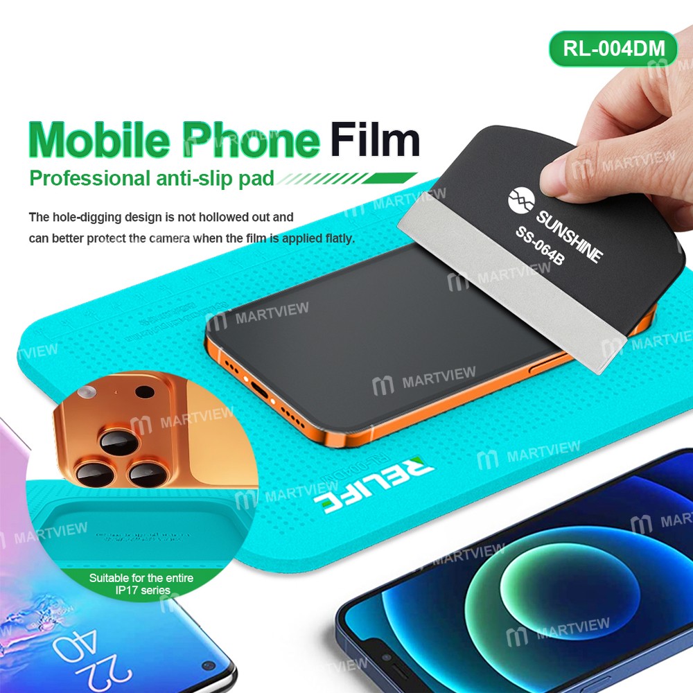 relife rl-004dm-mobile-phone-special-film-professional-anti-slip-silicone-pad-7
