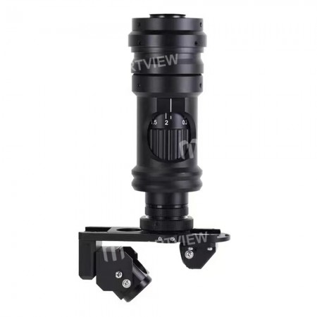0.7X-5X C-Mount 3D Stereo Zoom Lens for HDMI VGA Industrial Electronic Microscope Camera