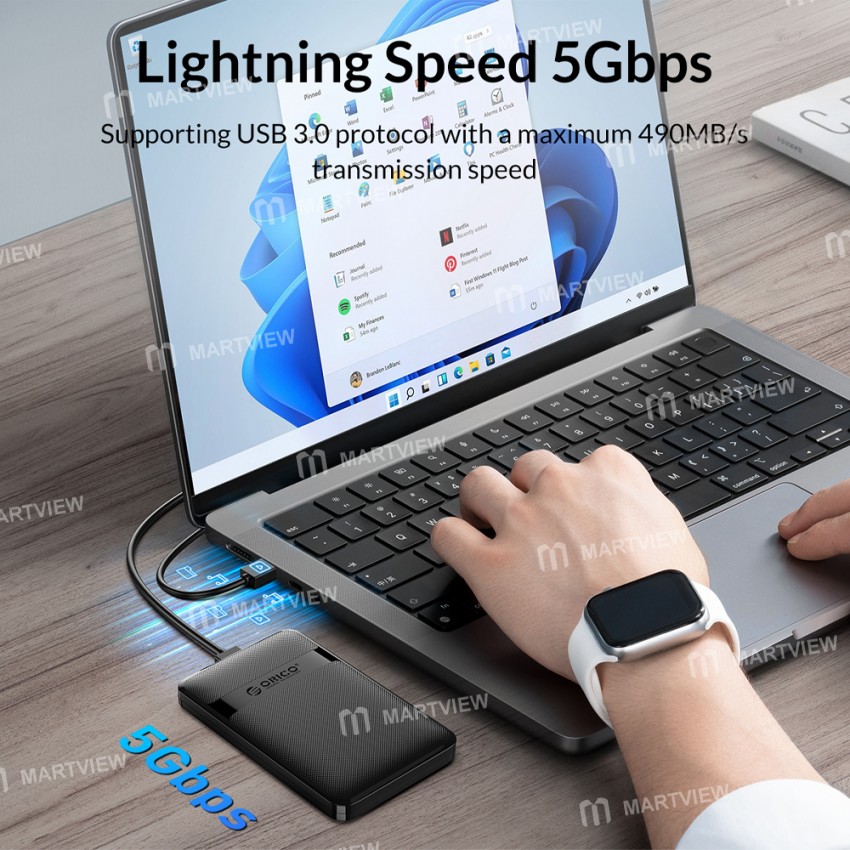 orico 2577-series-25-inch-sata-to-usb30-type-c-hard-drive-enclosure-support-auto-sleep-6
