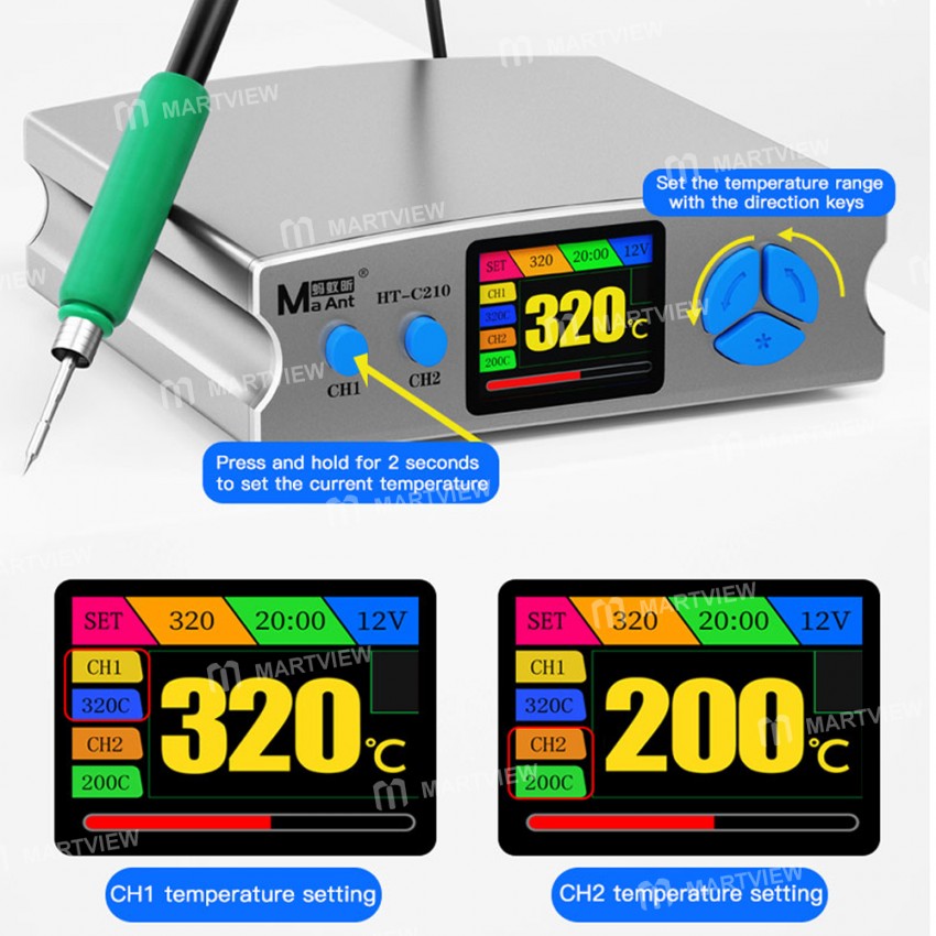 maant ht-c210-precision-intelligent-digital-display-soldering-station-for-pcb-smd-bga-repair-2