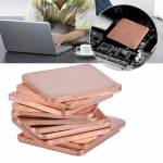 Copper Slice Radiator Thermal Pad Heatsink Sheet for Notebook Mainboard Laptop CPU RAM Chip Cooling