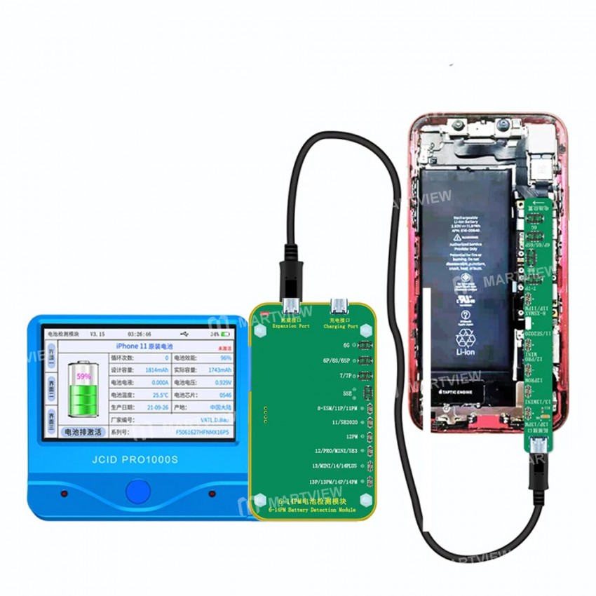 jcid v1s-pro-battery-detection-module-for-iphone-6-to-14pro-max-battery-repair-7