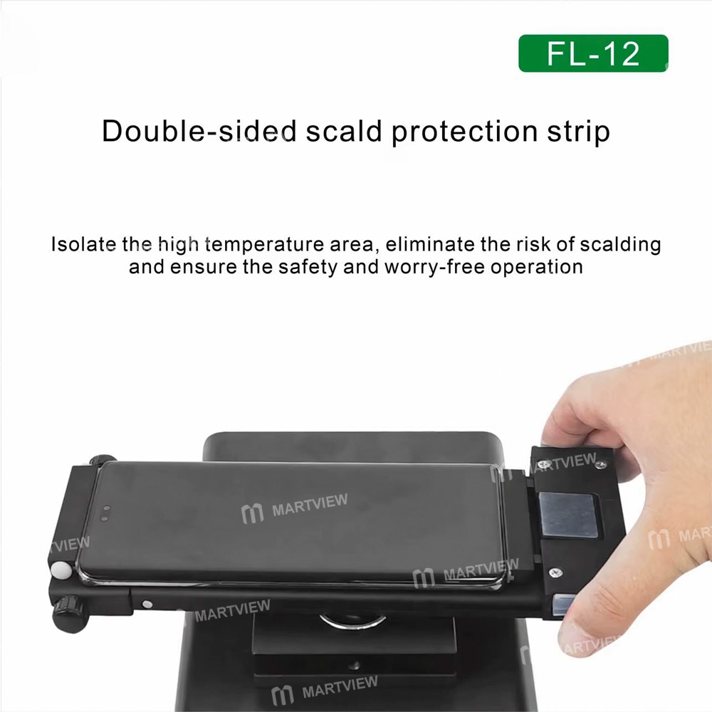 mijing fl-12-multi-functional-360-rotating-display-screen-heating-separator-built-in-vacuum-pump-9
