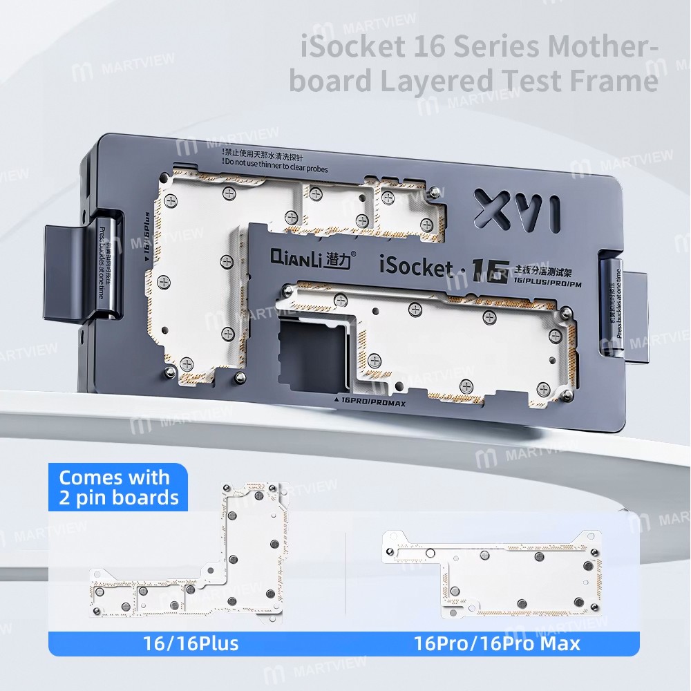 qianli isocket-16-series-4-in-1-motherboard-layered-test-fixture-for-iphone-16-16-plus-16-pro-16pro-