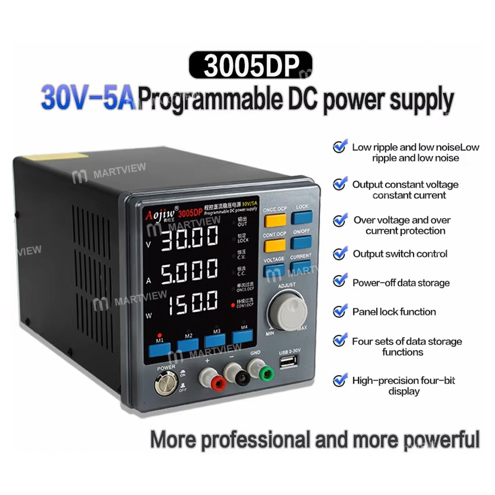 aojiw 3005dp-30v-5a-150w-programmable-adjustable-dc-voltage-regulate-power-supply-2