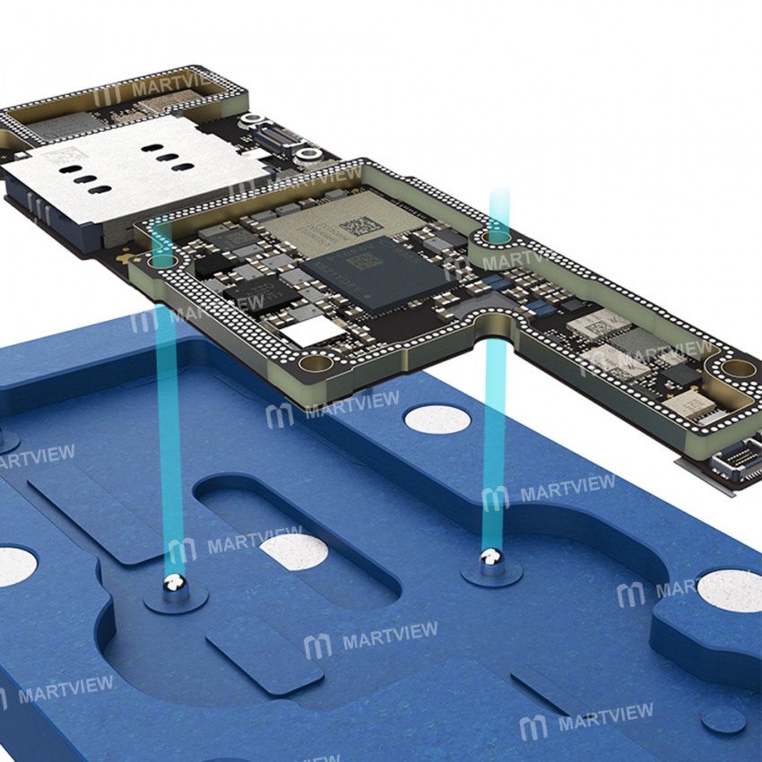 QianLi 3in1 Middle Frame Reballing Platform BGA Reballing Fixture for iPhone X Xs Xs Max