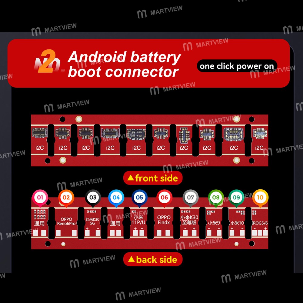 i2c motherboard-repair-boot-battery-boot-connector-for-huawei-android-apple-10