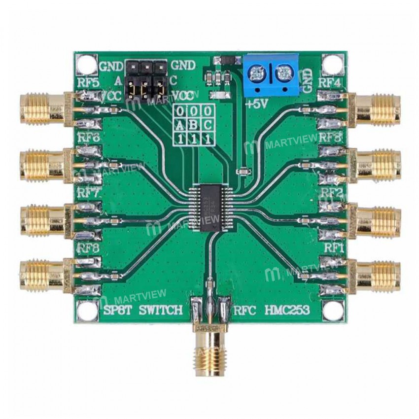 hmc253 dc-25-ghz-1-open-8-rf-radio-communication-switch-module-5