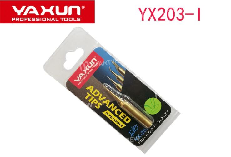 Yaxun YX203-I YX203-1s Solder Tip Straight Curve