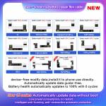 i2c no-soldering-battery-capacity-efficiency-reset-modification-flex-cable-for-iphone-11-to-15pro-ma
