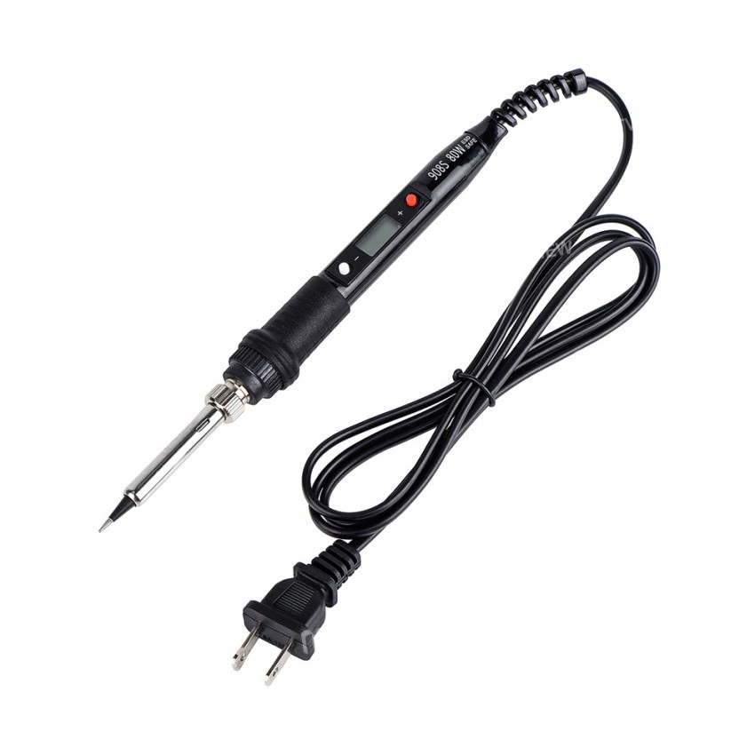 JCD 908S 80W LCD Adjustable Temperature Solder Welding Electric Soldering Iron