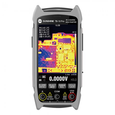 Sunshine TB-10 Pro Handheld Infrared Thermal Imager + Multimeter for PCB Repair & Temp Measurement