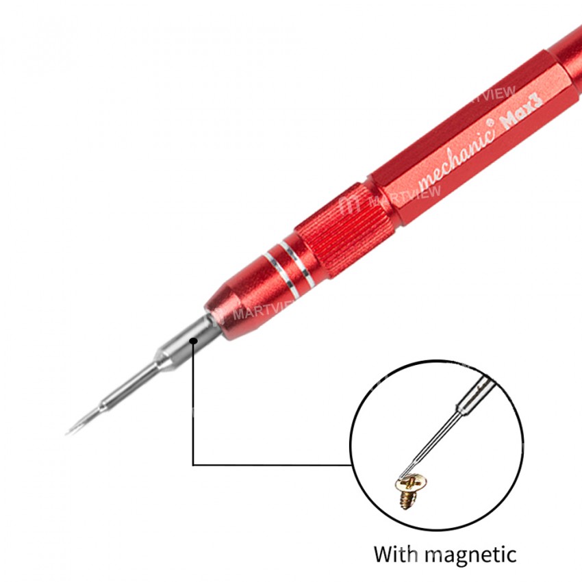 Mechanic Max 3 Non-slip High Precision Aluminum Alloy 3D Screwdriver for Mobile Phone Repair