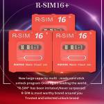 Replacement rsim 16 suitable for ios15 5g special unlock card have iccid imsi tmsi mic four unlock m