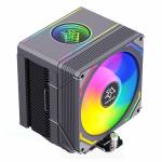 snowman mx96-v3-argb-6-heatpipe-cpu-tower-air-cooled-radiator-for-intel-lga1851-amd-am5-1