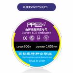 PPD High Toughness Nano Special Diamond Wire for Phone LCD / OLED Screen Cutting Separation