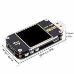 FNB38 Multifunction Current And Voltage Meter USB Tester for Fast Charging Protocol Test