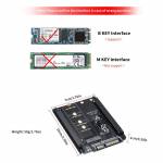 m2 ngff-to-sata-adapter-converter-card-support-model-2230-2242-2260-2280-2