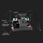 Aifen A902 C115 / C210 / C245 Double Station Welding Rework Station for Phone PCB IC Repair Solderin
