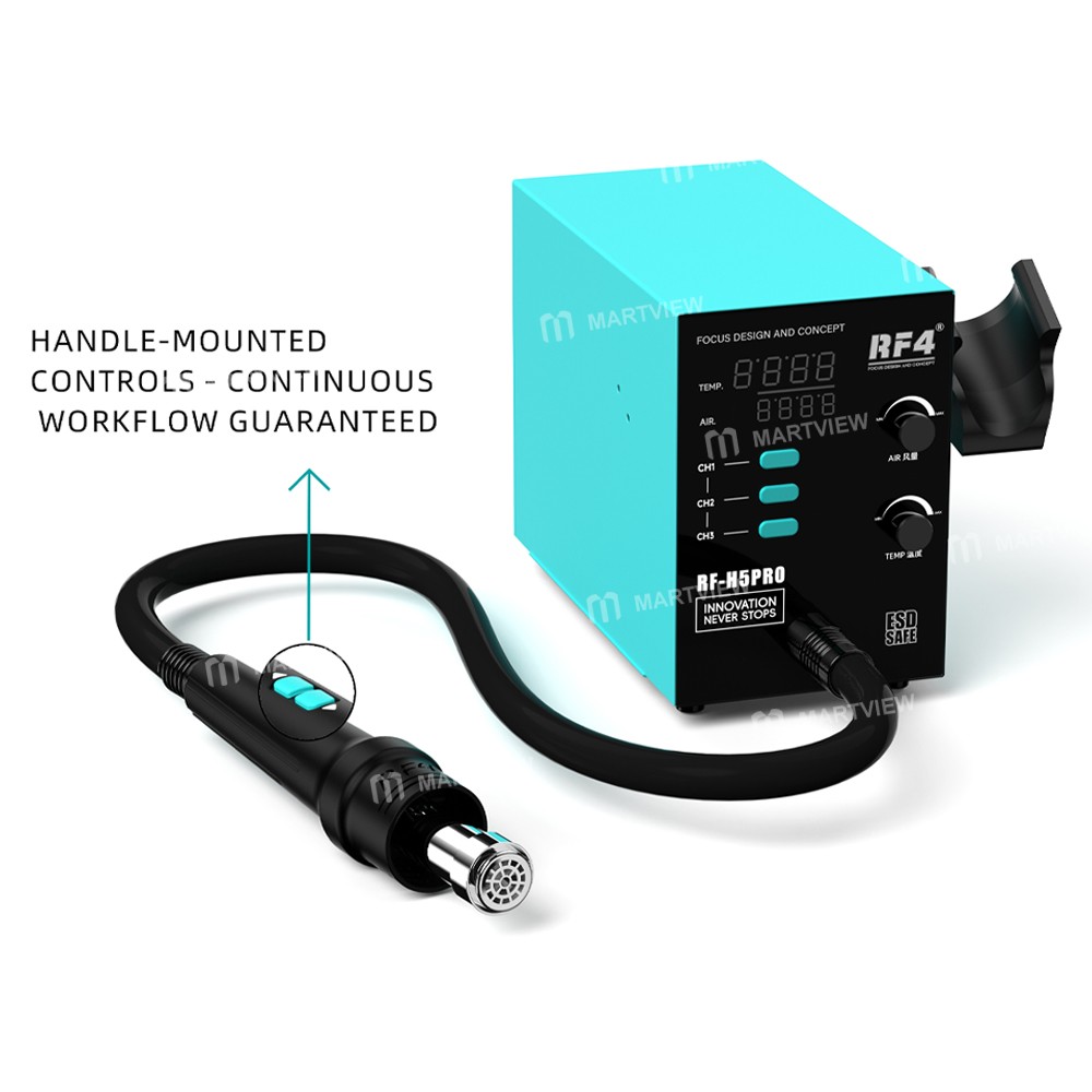 rf4 rf-h5pro-800w-hot-air-gun-digital-display-intelligent-bga-rework-station-4