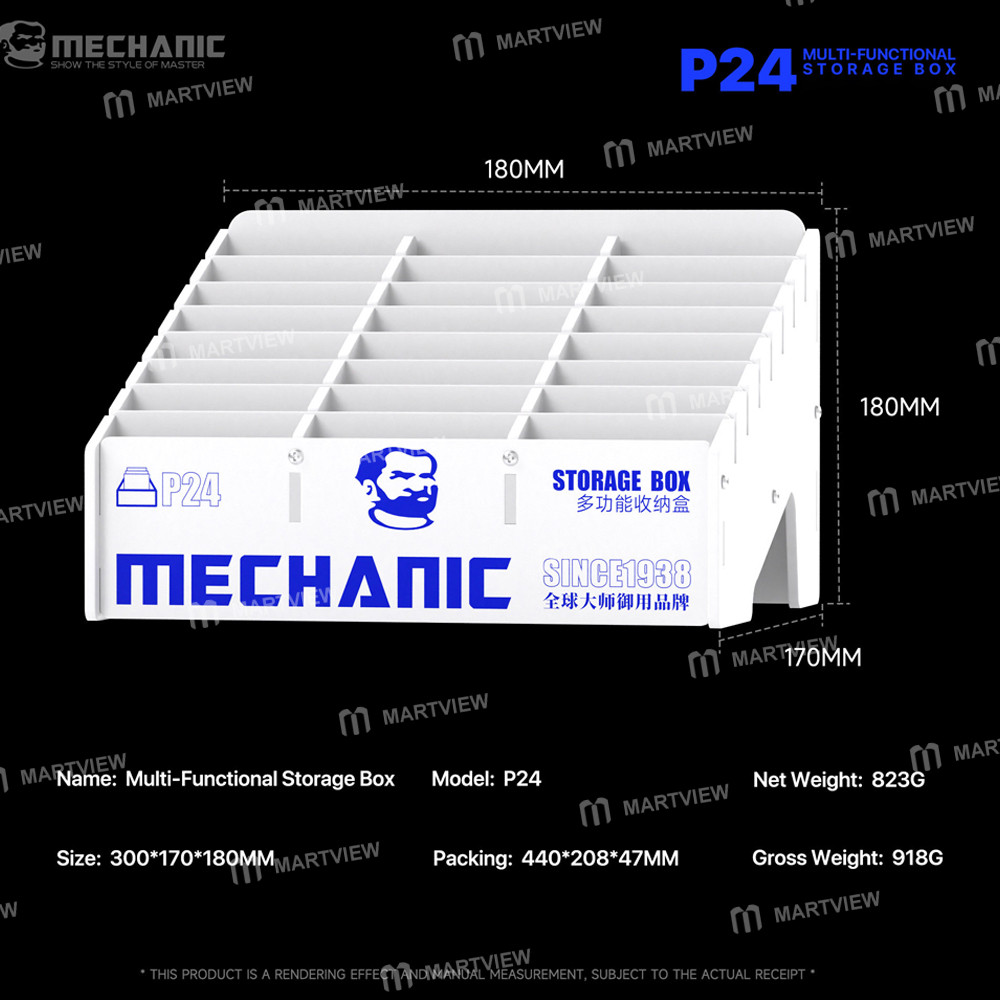 mechanic p24-24-slots-multi-function-large-capacity-storage-box-6