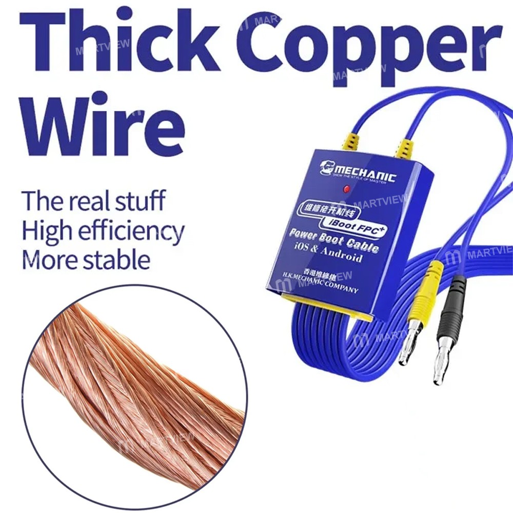 mechanic iboot-fpc-boot-control-power-supply-test-cable-for-iphone-5s-to-15pro-max-and-android-7