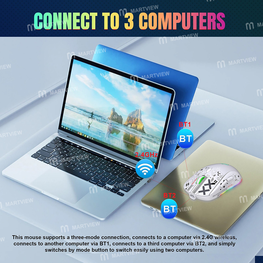 hxsj t90-wireless-mechanical-gaming-mouse-10