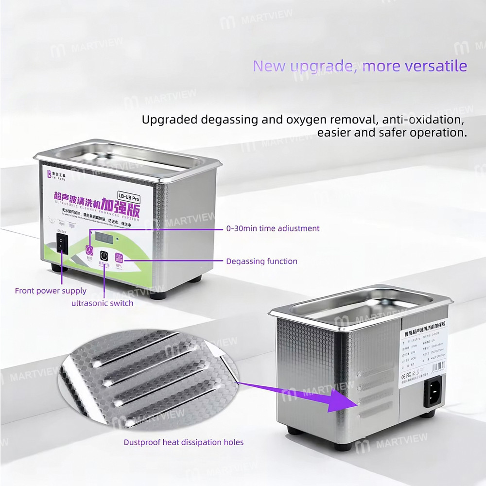 lb tool-lb-u8-u8-pro-08l-ultrasonic-cleaning-machine-for-motherboard-accessories-glasses-6